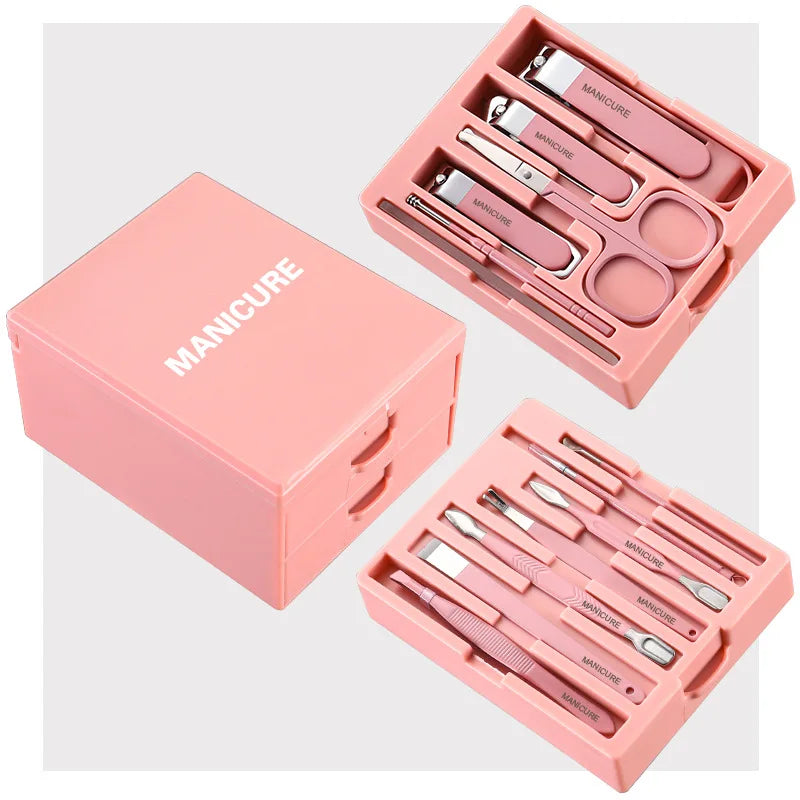Carbon Steel Anti-Splash Nail Care Tool Large Nail Clippers Wholesale High-Quality Multi-Function Home Nail Clipper Set