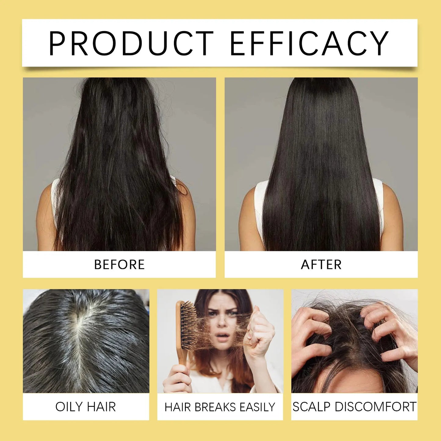 Leave-In Conditioner Cream with Plant Keratin & Argan Oil - Repairing & Frizz Control for Dry Damaged Curly Hair Shine Enhancer