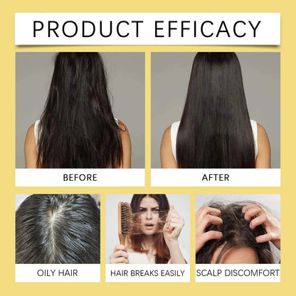 Leave-In Conditioner Cream with Plant Keratin & Argan Oil - Repairing & Frizz Control for Dry Damaged Curly Hair Shine Enhancer