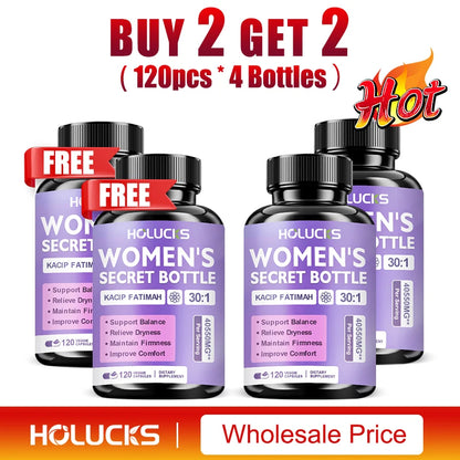 Women'S Probiotics Supplement Capsule, Support PH Balance, Vaginal Health, Relieve Dryness, for Digestion, Immune & Energy Boost
