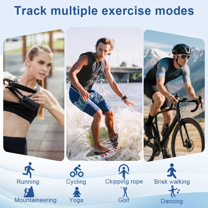 Smart Rings Health Monitor Sleep Sports Fitness Multiple Function Modes Tracking Heart Rate Blood Oxygen Ring 5ATM Waterproof