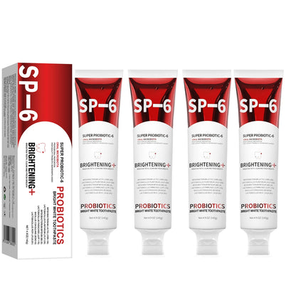 Probiotic SP-6 Toothpaste Whiten teeth Remove plaque Prevent tooth decay Oral cleansing Replenish beneficial bacteria
