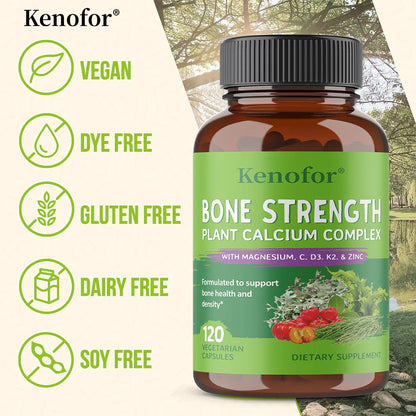 Calcium and Magnesium Supplements - for Bone Health, Nerve and Muscle Regulation, Improved Sleep, and Blood Pressure Regulation