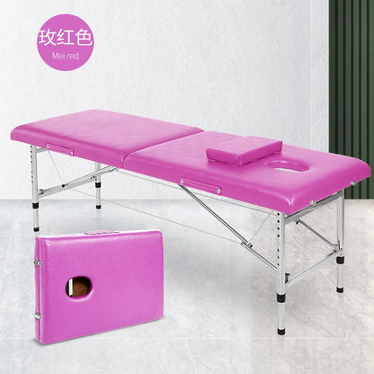 Single Lash Massage Table Beauty Pedicure Tattoo Spa Folding Bed Cosmetic Masajeador Cama De Masajes Profesiona Salon Furniture