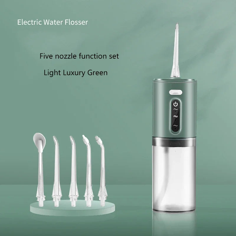 Xiaomi Portable Water Floss USB Rechargeable Oral Irrigator 280ML Electric Tooth Cleaning Device 3 Modes Waterproof Irrigator
