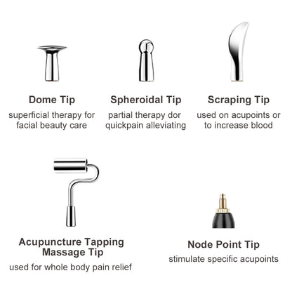 Electric Acupuncture Point Massage Pen Pain Relief Laser Therapy Electronic Meridian Energy Pen Body Head Back Neck Leg Massager