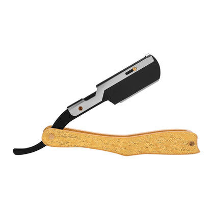 Foldable Hair Blade Barber Straight Razor For Shaving Men Manual Face Care Beard Styling Contouring Clean Tool