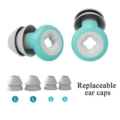 1 Pair Earplugs For Sleeping Noise Reduction Swimming Ear Plugs Waterproof Oordopjes Protection Tapones Para Dormir Ear Plug