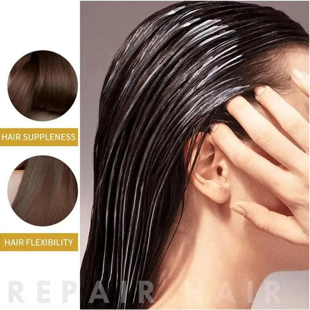 Polypeptide Keratin Coking Hair Reduction Cream Smoothing Dryness Conditioner Hair Repair Crae Dry Hair Repair Ironing Mask