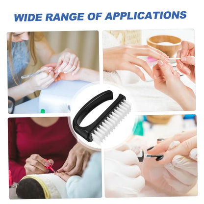 Nail Care Nail Brush Dust Solid Color Cleaning Brush Multi-function Fingernails Tools Manicure Nail Cleaning Brush