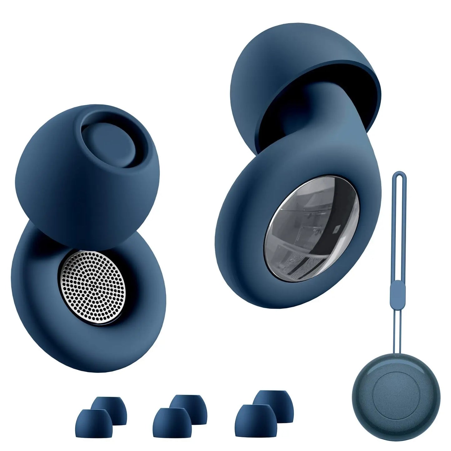 Ear Plugs for Sleeping 25dB Noise Cancelling Silicone EarPlugs for Concerts Traveling Studying Focus Reusable Ear Protection