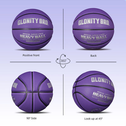 Weighted Training Heavy Basketball 2.2LBS Size 6-28.5''Indoor&Outdoor For Youth&Women Improving Handling Dribbling&Passing Skill