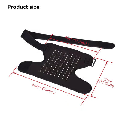 Red Light Therapy Shoulder Brace,660&850nm Infrared Wrap Therapy with Pulse device for Improve Joint Muscle Shoulder Pain Relief