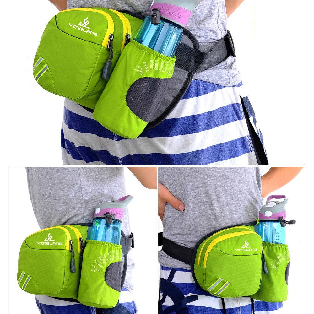 Waist Bag with Water Bottle Holder
