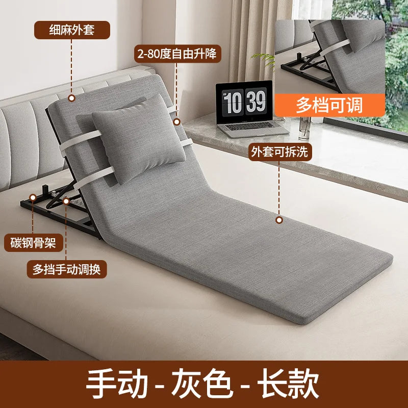 Elderly Electric Adjustable Bed - Home Hospital Use, 5-Position Lift Recliner, Remote Control, Back Massage, USB Charging