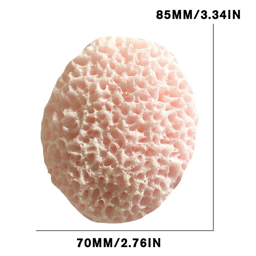 Natural Sea Wool Sponge Dead Skin Remover Exfoliating Massager Shower Pouf Cleaning Shower Brush Foam Body Facial Washing Sponge