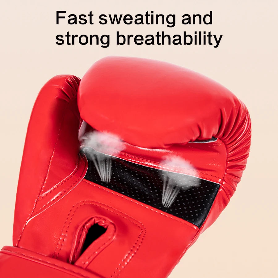 Professional Boxing Gloves 4-12oz, Suitable For Adults Kids, Mma, Boxing, Kickboxing, Partition, Muay Thai, Sanda Training Glove