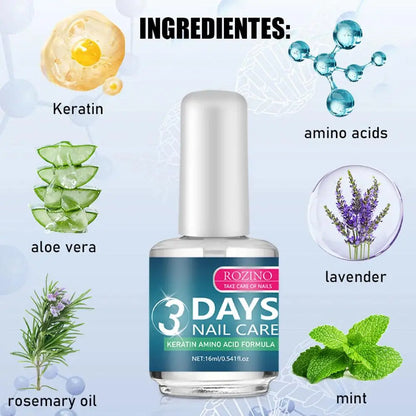 Nail Treatment Oil 16ml, Nourishing Cuticle Oil for Growth, Strengthening & Repairing Nail Care, High Shine Nail Gloss Polish