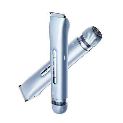 Electric Razors for Women 2-in-1 Rechargeable Bikini Trimmer Painless Body Hair Remover for Ladies Pubic, Legs, Face, Underarms