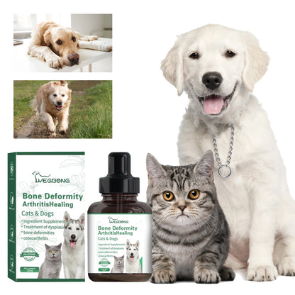Pets Joint Repair Liquid  Relief Discomfort Arthritis Healing Lubricating Dogs JointsHip Joint Supplement Pet Bone Health Care
