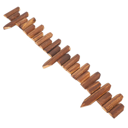 Elegant Wood Garden Edging Border Fence for Yard Landscaping Lawn Divider Decorative Outdoor Environment Enhancement