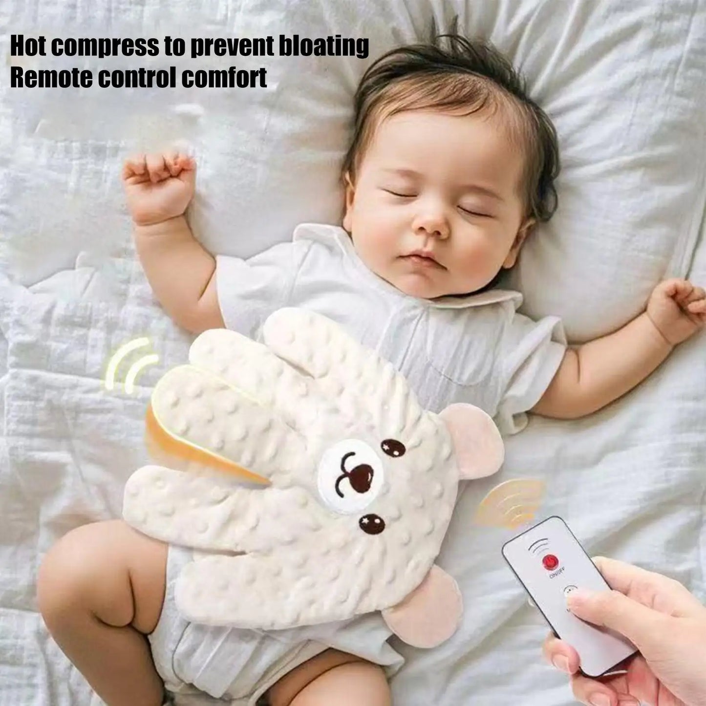 Baby Sleep Aid Pacify Hand Glove Gentle Comfortable Cotton Automatic Patting Sleep Toy for Comfortable Newborns Sleeping