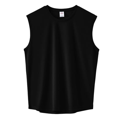5-piece men's high-quality lightweight breathable sports vest - quick drying moisture wicking sleeveless fitness suit
