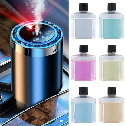 Car Aromatherapy Air Freshener Multiple Fragrances Gardenia Ocean Hilton Osmanthus Automatic Aromatherapy Machine