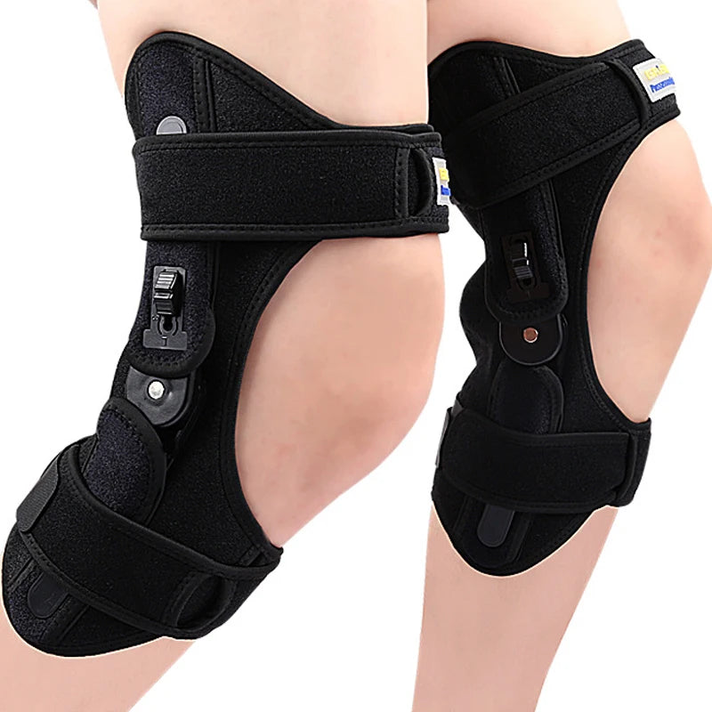 NEW 1Pcs Adjustable Exoskeleton Walking Aid Gear for Elderly Knee Rehabilitation Protective Leg Joint Training Knee Brace