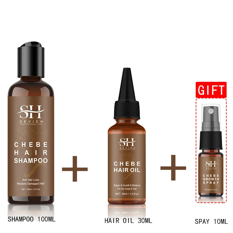 Chebe Hair Powder Care Serum Edges prevent Hair Loss Treatment Spray oil Shampooing Conditioning Hair Growth for african hair