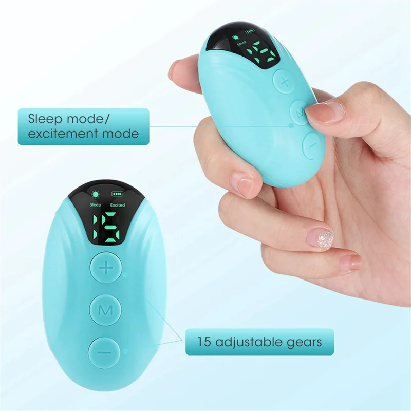 A02F-2X Handheld Sleep Aid Device Help Sleep Relieve Insomnia Instrument Pressure Relief Sleep Device Night Anxiety Therapy