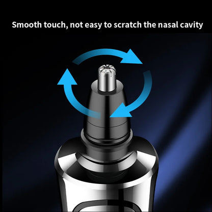 Electric Shaver Man Rechargeable Razor Shaving Knife Whisker Knife Household Portable Floating Three Tip Water Wash