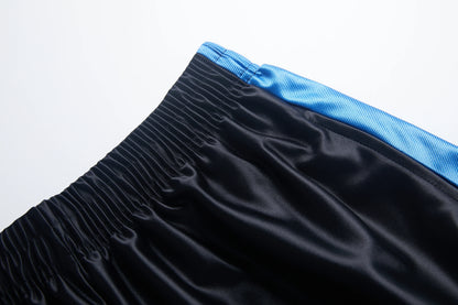 4-piece men's casual striped basketball shorts