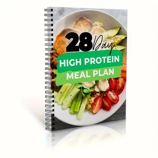 28 Day High Protein Diet Plan Handbook - Weight Loss and Balanced Meal Planning for Vegetarianism and Meat Choices