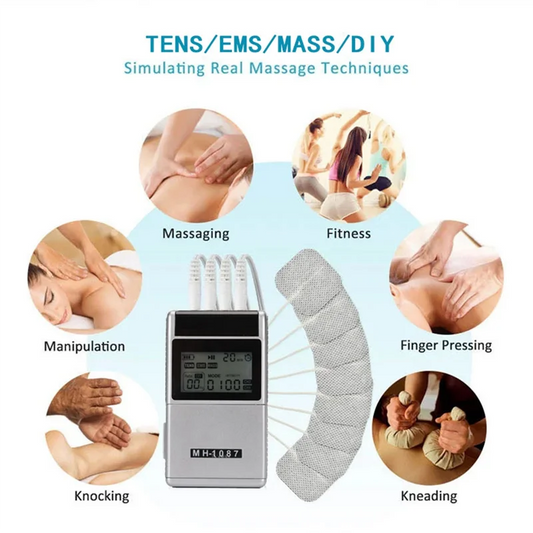AA20-Muscle Stimulator Pain Relief Muscle Stimulation Physio Massager Acupuncture Therapy Device