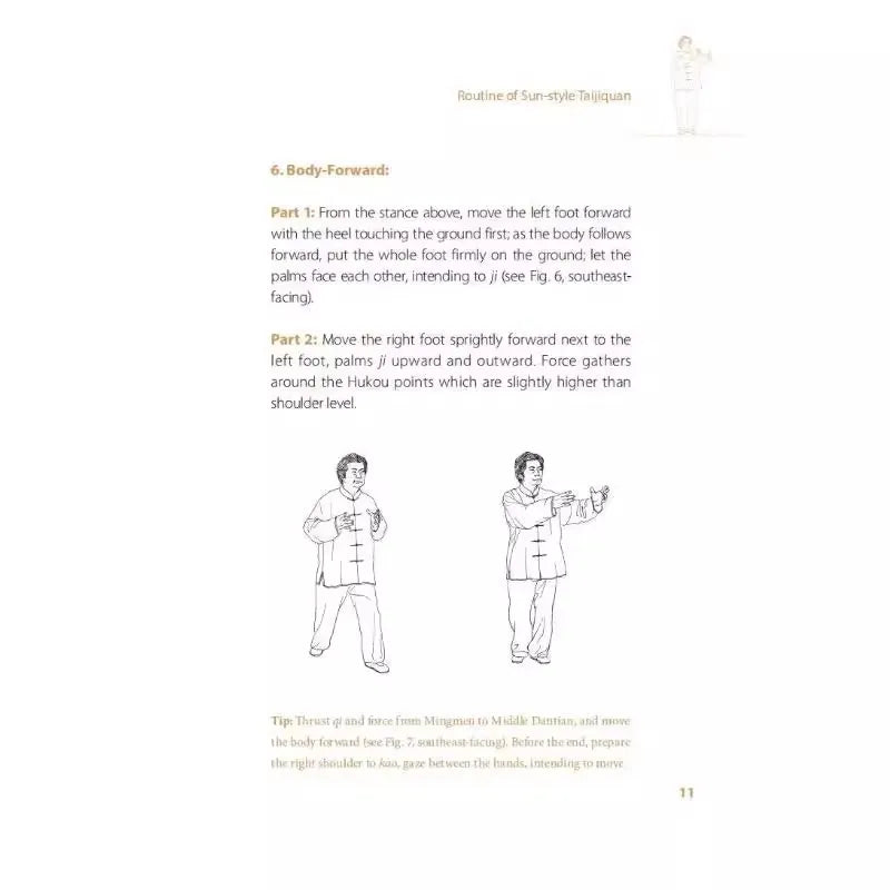 Chinese Health Preservation Sun's Tai Chi English Book