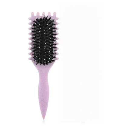 Curly Hair Styling Brush – Tangle-Free Comb for Shaping Men’s & Women’s Curls