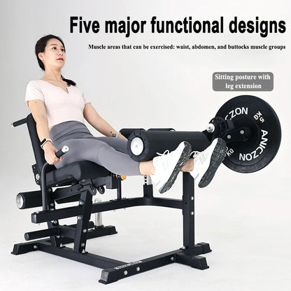 Sitting Posture Leg Flexion Extension Bending Lifting Lower Limb Trainer Multifunctional Biceps Strength Fitness Equipment