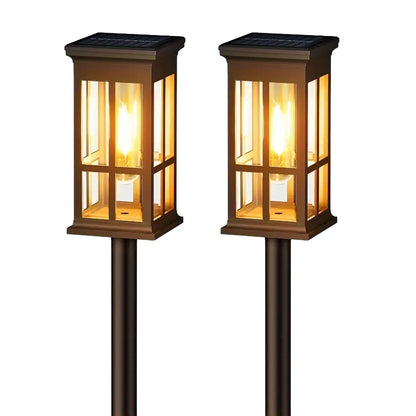 2/6/8 Pack Solar Pathway Lights - Super Bright Outdoor Solar Lights for Patio/Patio/Sidewalk - Outdoor Gifts