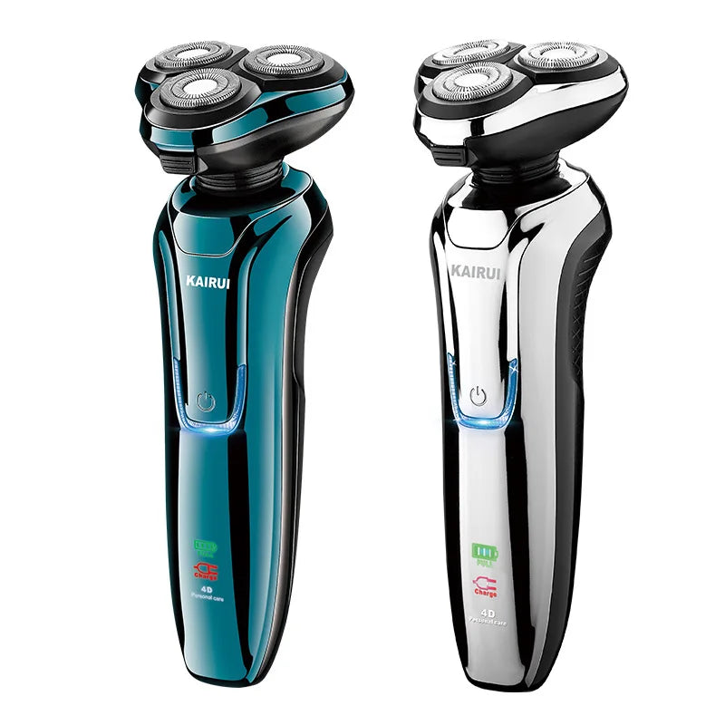 Electric Shaver Rotary Shaver Electric Razor Beard Trimmer Rechargeable Hair Cutting Shaving Machine Clipper for Men Waterproof