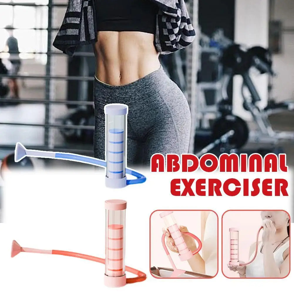Muscle Lung Trainer Home Gym Workout Exerciser For Beginners Men Women Adults Breathing Training Device Workout