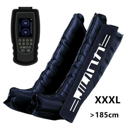 Pressotherapy Air Compression Foot Muscle Massager Leg Recovery Boots Lymphatic Drainage Machine  Relax Physiotherapy 8 Chamber
