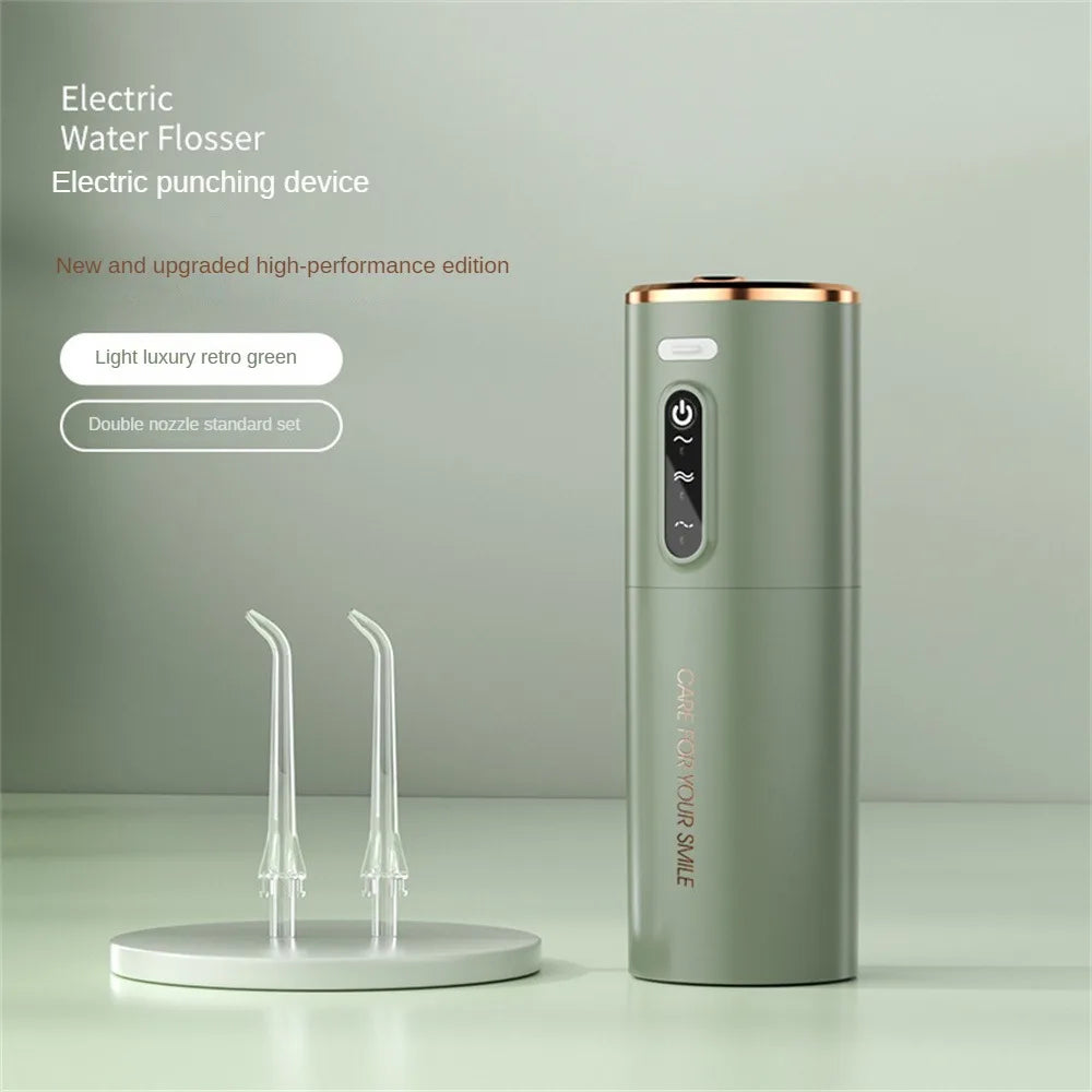 XIAOMI Oral Irrigator Portable IPX7 Waterproof Rechargeable Dental Water Flosser 3 Modes Teeth Cleaner 280ML Dental Water Jet
