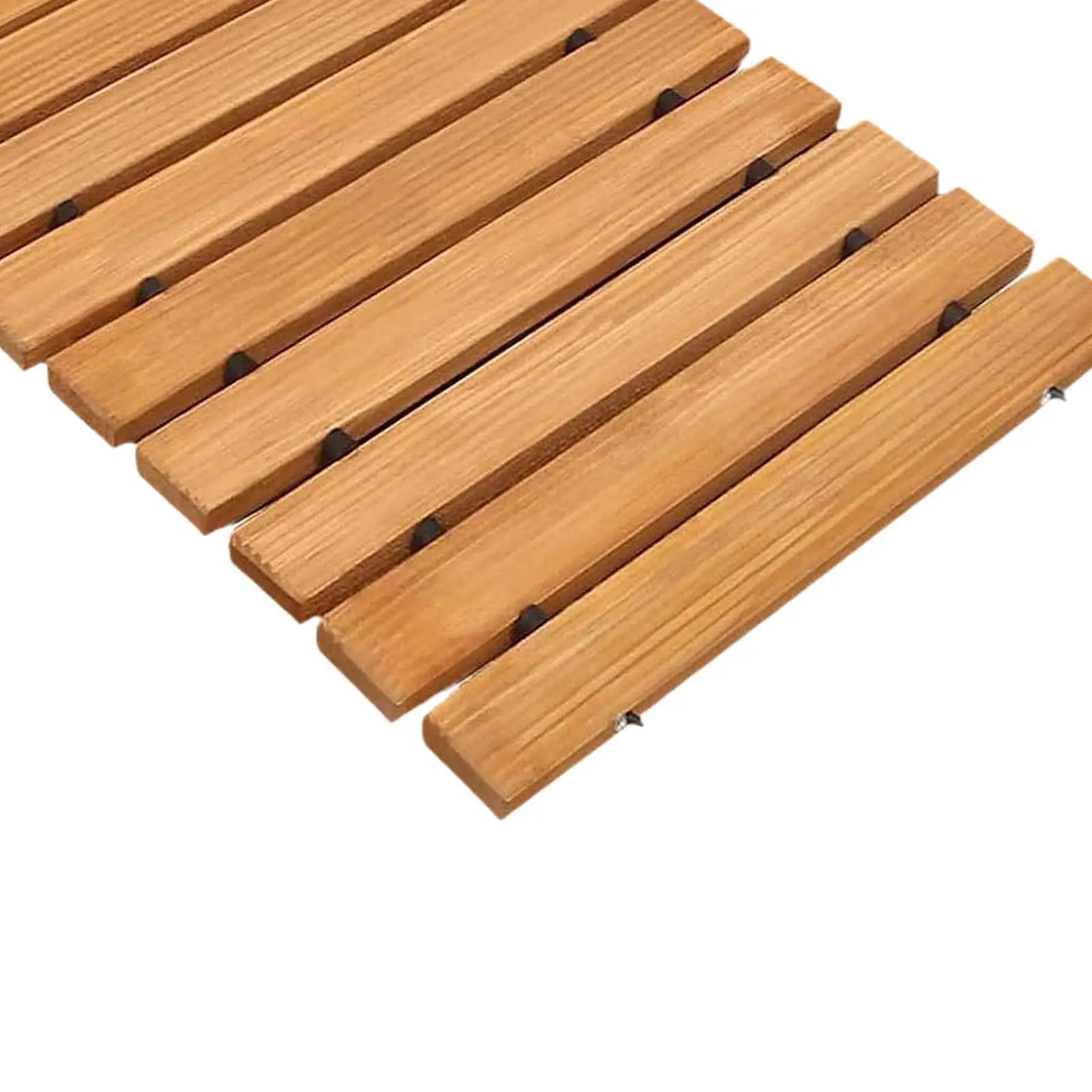 Wooden Outdoor Garden Pathway Non Slip Roll Out Boardwalk Rustic Patio Decor for Wedding Party Yard