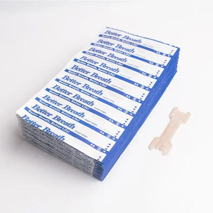 Sleep Aid Nasal Strips - Stop Snoring Nose Patch for Better Breathing Clear Adhesive Comfortable Sleep Aid Health Care Product
