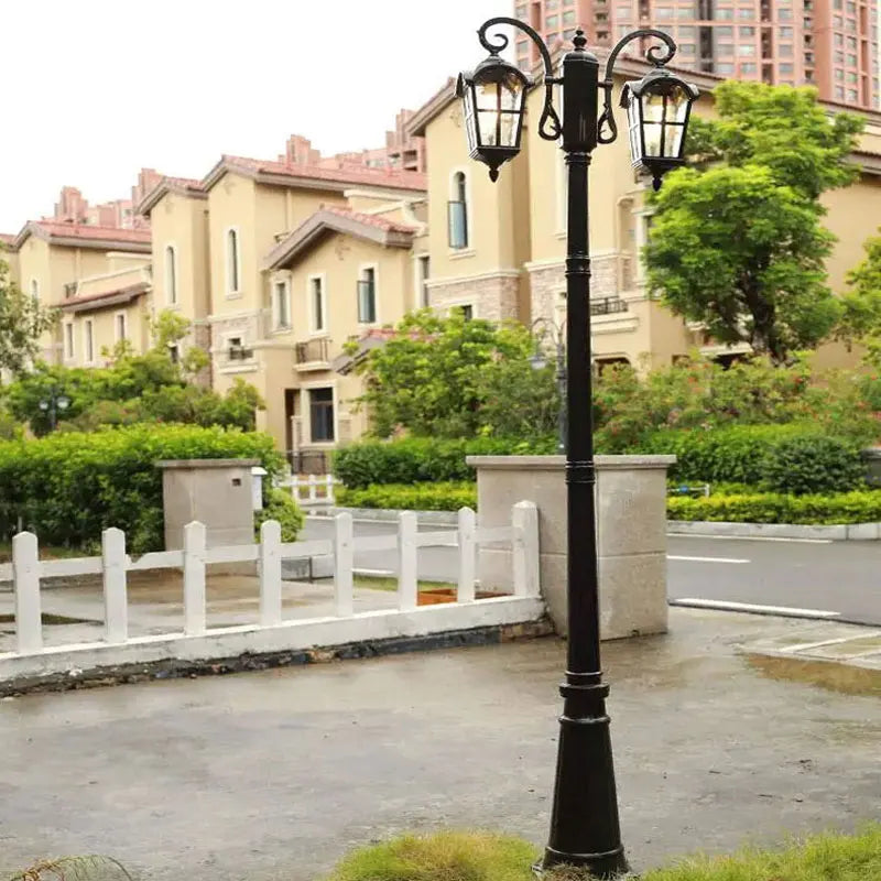 ≈2.3M Led Outdoor Courtyard Street Lights, Gardens, Parks, Ip65 Waterproof And Rust Proof High Pole Lights