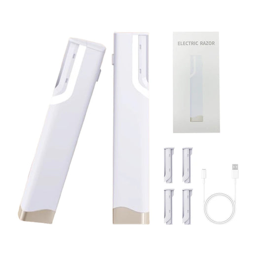 Electric Razors for Women,Cordless Body Shaver for Trip,Eyebrow Trimmer, 2 in 1 Slimmer Trimmer,Hair Removal