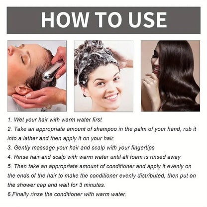 Onion Biotin and Rosemary Shampoo and Conditioner Set