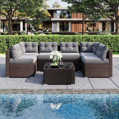 New Arrival Luxury Modern Patio Garden Sofa Sets Outdoor Furniture Outdoor Furniture