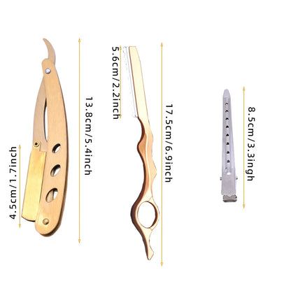 Hair Thinning & Texturizing Kit Barber Scissors for Layering/Cutting/Styling,Ergonomic Stainless Steel Shears for Salon&Home Use